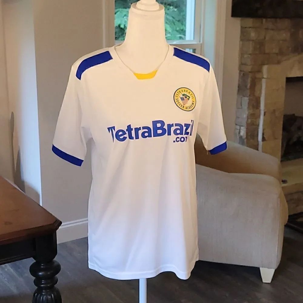 Challenger teamwear tetrabrazil soccer academy sports shirt